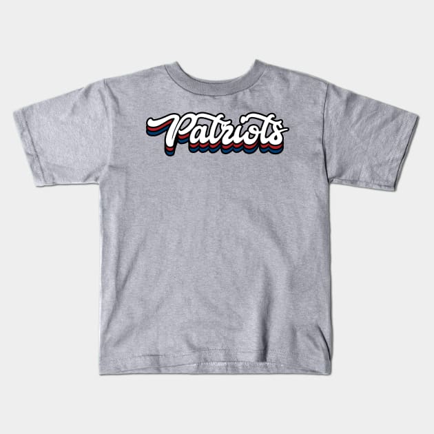 Patriots - University of the Comberlands Kids T-Shirt by Josh Wuflestad